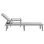 vidaXL Sonnenliege Grau 159x68x83,5 cm Polypropylen vidaXL Sonnenliege Grau 159x68x83,5 cm Polypropylen