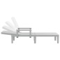 vidaXL Sonnenliege Grau 159x68x83,5 cm Polypropylen vidaXL Sonnenliege Grau 159x68x83,5 cm Polypropylen