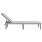 vidaXL Sonnenliege Grau 159x57x83,5 cm Polypropylen vidaXL Sonnenliege Grau 159x57x83,5 cm Polypropylen