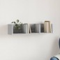 vidaXL Wandschrank Grau Sonoma-Eiche 75x18x16,5 cm Holzwerkstoff vidaXL Wandschrank Grau Sonoma-Eiche 75x18x16,5 cm Holzwerkstoff