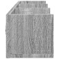 vidaXL Wandschrank Grau Sonoma-Eiche 75x18x16,5 cm Holzwerkstoff vidaXL Wandschrank Grau Sonoma-Eiche 75x18x16,5 cm Holzwerkstoff