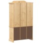 vidaXL Vitrine Corona 103,5x42x180 cm Massivholz Kiefer vidaXL Vitrine Corona 103,5x42x180 cm Massivholz Kiefer