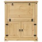 vidaXL Weinschrank Corona 97x45x114 cm Massivholz Kiefer vidaXL Weinschrank Corona 97x45x114 cm Massivholz Kiefer