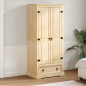 vidaXL Kleiderschrank Corona 76x50x170 cm Massivholz Kiefer vidaXL Kleiderschrank Corona 76x50x170 cm Massivholz Kiefer