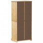 vidaXL Kleiderschrank Corona 76x50x170 cm Massivholz Kiefer vidaXL Kleiderschrank Corona 76x50x170 cm Massivholz Kiefer