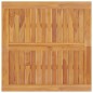vidaXL 5-tlg. Garten-Essgruppe mit Weißen Kissen Massivholz Teak vidaXL 5-tlg. Garten-Essgruppe mit Weißen Kissen Massivholz Teak