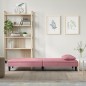 vidaXL Schlafsofa Rosa Samt vidaXL Schlafsofa Rosa Samt