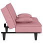 vidaXL Schlafsofa Rosa Samt vidaXL Schlafsofa Rosa Samt
