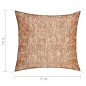 vidaXL Tarnnetz mit Aufbewahrungstasche 5x5 m Beige vidaXL Tarnnetz mit Aufbewahrungstasche 5x5 m Beige