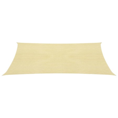 vidaXL Sonnensegel 160 g/m² Beige 4,5x4,5 m HDPE