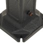 vidaXL Wasserzapfsäule Anthrazit Steinoptik vidaXL Wasserzapfsäule Anthrazit Steinoptik