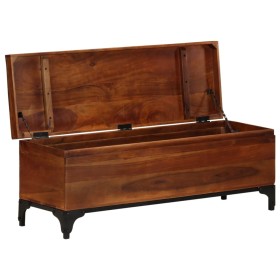 vidaXL Aufbewahrungstruhe 110x35x41 cm Akazie Massivholz    