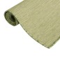 vidaXL Outdoor-Teppich Flachgewebe 80x250 cm Grün vidaXL Outdoor-Teppich Flachgewebe 80x250 cm Grün
