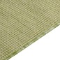 vidaXL Outdoor-Teppich Flachgewebe 80x250 cm Grün vidaXL Outdoor-Teppich Flachgewebe 80x250 cm Grün
