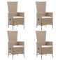 5-tlg. Garten-Essgruppe Beige 5-tlg. Garten-Essgruppe Beige