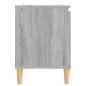 vidaXL TV-Schrank mit Massivholz-Beinen Grau Sonoma 103,5x35x50 cm vidaXL TV-Schrank mit Massivholz-Beinen Grau Sonoma 103,5x35x50 cm