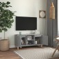 vidaXL TV-Schrank mit Massivholz-Beinen Grau Sonoma 103,5x35x50 cm vidaXL TV-Schrank mit Massivholz-Beinen Grau Sonoma 103,5x35x50 cm