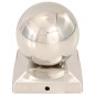 vidaXL Pfostenkappen 6 Stk. Kugelform Edelstahl 81 x 81 mm vidaXL Pfostenkappen 6 Stk. Kugelform Edelstahl 81 x 81 mm