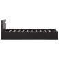 vidaXL Bett mit Bettkasten Hydraulisch LED Kunstleder 100x200 cm vidaXL Bett mit Bettkasten Hydraulisch LED Kunstleder 100x200 cm