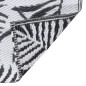 vidaXL Outdoor-Teppich Weiß und Schwarz 80x150 cm PP vidaXL Outdoor-Teppich Weiß und Schwarz 80x150 cm PP