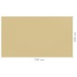 vidaXL Zeltteppich 400x700 cm Beige vidaXL Zeltteppich 400x700 cm Beige