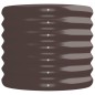 vidaXL Hochbeet Pulverbeschichteter Stahl 224x40x36 cm Braun vidaXL Hochbeet Pulverbeschichteter Stahl 224x40x36 cm Braun