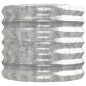 vidaXL Hochbeet Pulverbeschichteter Stahl 224x40x36 cm Silbern vidaXL Hochbeet Pulverbeschichteter Stahl 224x40x36 cm Silbern