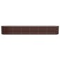 vidaXL Hochbeet Pulverbeschichteter Stahl 260x40x36 cm Braun vidaXL Hochbeet Pulverbeschichteter Stahl 260x40x36 cm Braun