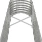 vidaXL Hochbeet Pulverbeschichteter Stahl 260x40x36 cm Silbern vidaXL Hochbeet Pulverbeschichteter Stahl 260x40x36 cm Silbern