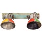 vidaXL Wandleuchte Industrie-Stil Mehrfarbig 45x25 cm E27 vidaXL Wandleuchte Industrie-Stil Mehrfarbig 45x25 cm E27
