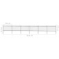 vidaXL Gartenzaun mit Speerspitzen Stahl 10,2 x 1,2 m Schwarz vidaXL Gartenzaun mit Speerspitzen Stahl 10,2 x 1,2 m Schwarz