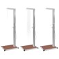 vidaXL Gartendusche mit Bodenelement WPC Edelstahl vidaXL Gartendusche mit Bodenelement WPC Edelstahl