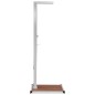 vidaXL Gartendusche mit Bodenelement WPC Edelstahl vidaXL Gartendusche mit Bodenelement WPC Edelstahl