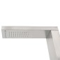 vidaXL Gartendusche mit Bodenelement WPC Edelstahl vidaXL Gartendusche mit Bodenelement WPC Edelstahl