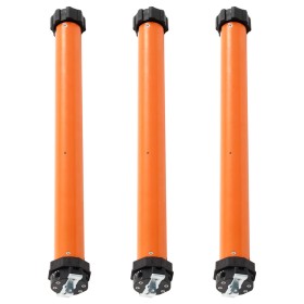 vidaXL Rohrmotoren 3 Stk. 50Nm