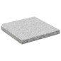 vidaXL Schirm-Gewichtsplatten 4 Stk. Quadratisch Grau Granit 100 kg vidaXL Schirm-Gewichtsplatten 4 Stk. Quadratisch Grau Granit 100 kg