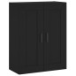 Highboard Schwarz 69,5x34x180 cm Holzwerkstoff Highboard Schwarz 69,5x34x180 cm Holzwerkstoff