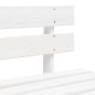 vidaXL Outdoor-Mittelsofa Paletten Kiefernholz Imprägniert Weiß vidaXL Outdoor-Mittelsofa Paletten Kiefernholz Imprägniert Weiß