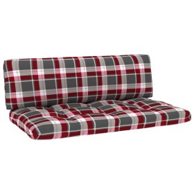 vidaXL Outdoor-Mittelsofa Paletten Imprägniertes Kiefernholz Grau