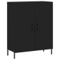 Highboard Schwarz 69,5x34x180 cm Holzwerkstoff Highboard Schwarz 69,5x34x180 cm Holzwerkstoff