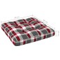 vidaXL 4-tlg. Paletten-Lounge-Set Schwarz Imprägniertes Kiefernholz vidaXL 4-tlg. Paletten-Lounge-Set Schwarz Imprägniertes Kiefernholz