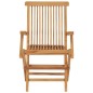 vidaXL Gartenstühle mit Weinroten Kissen 8 Stk. Massivholz Teak vidaXL Gartenstühle mit Weinroten Kissen 8 Stk. Massivholz Teak