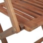 vidaXL Klappbare Gartenstühle 8 Stk. mit Kissen Massivholz Akazie vidaXL Klappbare Gartenstühle 8 Stk. mit Kissen Massivholz Akazie