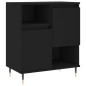 Sideboards 3 Stk. Schwarz Holzwerkstoff Sideboards 3 Stk. Schwarz Holzwerkstoff