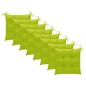 vidaXL Klappbare Gartenstühle 8 Stk. mit Kissen Massivholz Akazie vidaXL Klappbare Gartenstühle 8 Stk. mit Kissen Massivholz Akazie