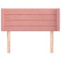 vidaXL Kopfteil mit Ohren Rosa 83x16x78/88 cm Samt vidaXL Kopfteil mit Ohren Rosa 83x16x78/88 cm Samt