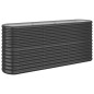 vidaXL Hochbeet Pulverbeschichteter Stahl 152x40x68 cm Anthrazit vidaXL Hochbeet Pulverbeschichteter Stahl 152x40x68 cm Anthrazit