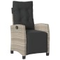vidaXL 9-tlg. Garten-Essgruppe mit Kissen Hellgrau Poly Rattan vidaXL 9-tlg. Garten-Essgruppe mit Kissen Hellgrau Poly Rattan