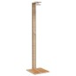 vidaXL Gartendusche Beige 50x55x224 cm Poly Rattan und Akazienholz vidaXL Gartendusche Beige 50x55x224 cm Poly Rattan und Akazienholz