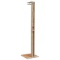 vidaXL Gartendusche Beige 50x55x224 cm Poly Rattan und Akazienholz vidaXL Gartendusche Beige 50x55x224 cm Poly Rattan und Akazienholz